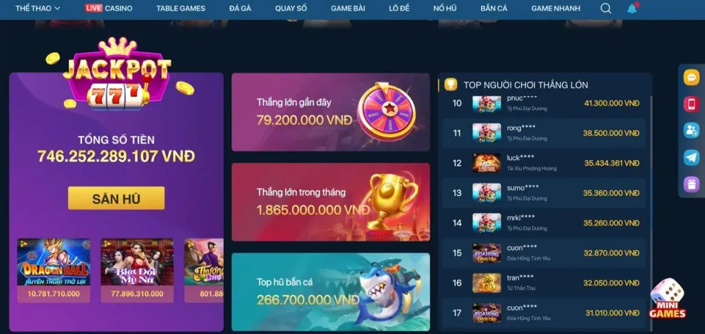 Thưởng chào mừng u888